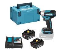 Makita DTD157RTJ Avvitatore Impulsi Batteria 18V Brushless 1/4" 140Nm 2x5.0Ah