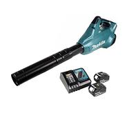 Makita DUB362Z - 2 ventole a batteria da 18 V + 2 batterie da 5,0 Ah BL1850b + caricatore DC18RC