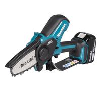 Makita DUC101RF06 - Sega a batteria da 18 V, con caricatore rapido DC18RC e batteria BL1830B, 3,0 Ah + 2 catene di ricambio (1910V6-4) + fondina (1913K4-9)