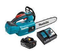 MAKITA DUC254RT2 - Motosega per potatura, 18 V, 25 cm, 2 x 5,0 Ah