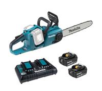 Makita DUC353 Twin 18 V/36 V LXT Cordless 35 cm motosega DUC353 2 x 5.0ah 350 mm
