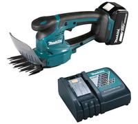 Makita DUM111RTX 18V Li-Ion LXT 110mm Cesoie per erba complete di 1 x 5.0 Ah Batteria, Caricatore e Testa Trimmer Attacco