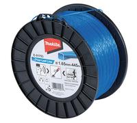 Makita E-01753 Maehfaden Four Foglia 1,65 MM 44 M Blu per Akku Falce Rasoio Erba