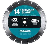 Makita E-02646 Lama diamantata da 14 pollici, Turbo, materiale duro