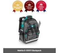 Makita E-05511 Zaino per attrezzi e viaggi in grado di contenere fino a 50 ut...