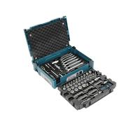 Makita E-08713 Nero Blu 120 strumenti PC MAINTENANCE SET IN A MAKPAC CASE