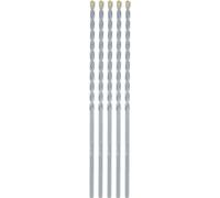 Makita E-10615 5/32" x 6" Carbide Tipped Percussion Masonry Hammer Drill Bits, 5/pk