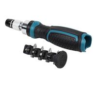 Makita E-10942 - Cacciavite a cricchetto con punte (8 in 1, a sinistra/destra, Torx, croce, piatto)