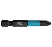 MAKITA E-12407 Bit Cacciavite A Impatto Phillips PH2 50mm, 10 Pezzi