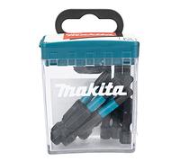 Makita E-12435 Impact Black T25-50 E-Form Flip Top Case 10 Pezzi