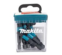 Makita E-12675 Impact Black T30-50 E-Form Flip Top Case 10 Pezzi