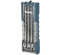 Makita E-13596 Kit punte per pietra 4 parti 5 mm, 6 mm, 8 mm, 10 mm SDS-Plus 1