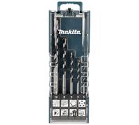 Makita E-14255 Acciaio Kit punte multiuso 5 parti 4 mm, 5 mm, 6 mm, 8 mm, 10 mm
