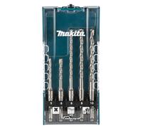 Makita E-15702 Centering tip SDS-PLUS - Set di punte per trapano a martello, 5 pezzi, in scatola portaoggetti, Ø 5 - 10 mm, ideale per calcestruzzo e muratura
