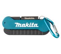 Makita E-15811 Portachiavi Moschettone Set 10 Bits Avvitatura Portatile