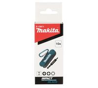 Set 10 pezzi inserti E-15811 Compact Impact Black Makita