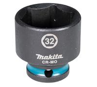 Makita E-16237 - Bussola da 1/2", SW32, corta, Impact Black