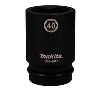 Makita E-24751 - Bussola a percussione con attacco quadro da 1", 40 mm