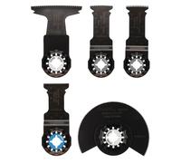 Makita E-249355 Lame Starlock Utensile Multifunzione Starlock Plus/Max 5 Pezzi