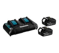 MAKITA ENERGY SET 198077-8 2X BL1860B + DC18RD MOD. 198077-8