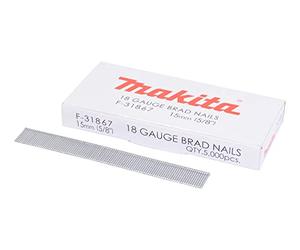 Makita F-31867 Groppini Spilli 18 Ga 15mm 5.000 Pezzi