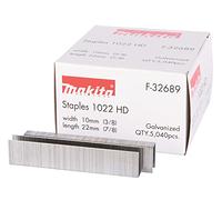 Makita Graffette puntimetallici F-32689 10x22 mm zincate 5.040 pezzi