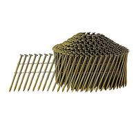 Makita F-32766 F-32766-Caja 16000 clavos Alta presion para madera (40 rollos de 400) 2.1x32mm Tipo Conico cabeza 5, Multicolore
