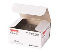 Chiodi Brad Galvanizzati Makita F-33948 16GA 32Mm (Confezione Da 2000)