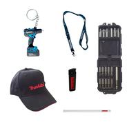 Makita fanset Set Componenti,Portachiavi,Basecap,più Leggero,Portachiavi,Pennino