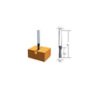 Makita Fresa per scanalatura con gambo 8mm Quantità:1