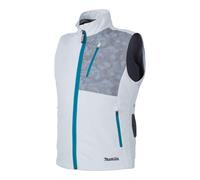 Makita Gilet di raffreddamento a batteria, bianco, tg.2XL (DFV210Z2XL) Quantità:1