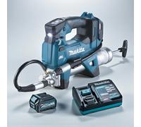 Makita GP001GRD 40V Max Cordless Brushless Grasso Gun Kit con Custodia Carica...