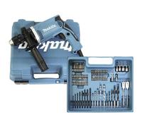Makita HP1631KX3 1 rapporto-Trapano a percussione 710 W in ccessori, incl.