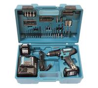 Makita HP333DSAX1 trapano 1700 Giri/min 1,3 kg Nero, Blu