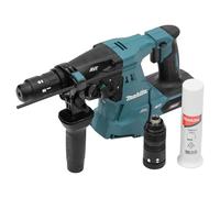 Makita HR012GZ - Martello combinato a batteria SDS-Plus, 40 V, max. con mandrino a sgancio rapido (senza batteria, senza caricatore)
