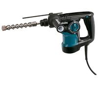 Makita HR2810 HR2810-Martillo ligero SDS-Plus 800W Vertical 3 posiciones 3.4 kg Broca Hasta 28, 800 W, 220 V, Nero/Blu