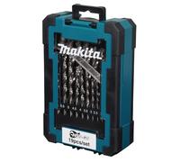 Makita HSS-GS - Set di punte per metallo, 19 pezzi, 2,5-7 mm, con scatola di immagazzinaggio