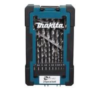 Makita HSS-GS - Set di punte per metallo, 25 pezzi, 2-5,5 mm