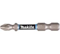 Makita Impact Premier - Cavivitore Impatto -bit - 2 pezzi - Pozidriv - PZ2 - InBus - Lunghezza: 50 mm - per Makita DTS141, TD00 NEW