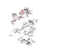 Makita Japan Original HS631DZ Circular Saw Series parti di riparazione Ricamb...