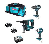 MAKITA Kit 18V MSB3P2 (DHR171 + DDF482 + DTD154 + 2 x 5,0 Ah + DC18RC + Trolley)