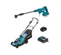 MAKITA Kit DLX2583T (DLM330Z + DHW180Z + BL1850 + DC18RC)