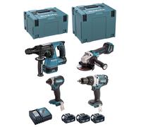 Makita DLX4104TJ1 Set elettroutensili 18V