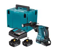 Makita Kit Tassellatore 18V SDS-Plus compatibile 24 mm BL - 3 Funz + ASP (DHR243RTJW)