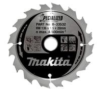 Makita B-33532 SPECIALIZED Lama Per Sega 136x20x16Z