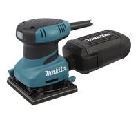 Makita BO4555 LEVIGATRICE Orb. Base Quadrata VELCRATA 200W, 400 W, 240 V