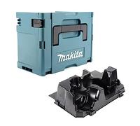 Makita Valigetta MAKPAC 3 (821551-8) + Inserto per smerigliatrici DGA511/513/517