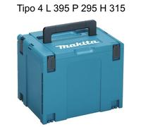 Makita MAKPAC Valigetta Cassetta Sovrapponibile Sistema Modulare CARRELLO O BASE