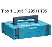 Makita MAKPAC Valigetta Cassetta Sovrapponibile Sistema Modulare CARRELLO O BASE