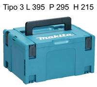 Makita MAKPAC Valigetta Cassetta Sovrapponibile Sistema Modulare CARRELLO O BASE